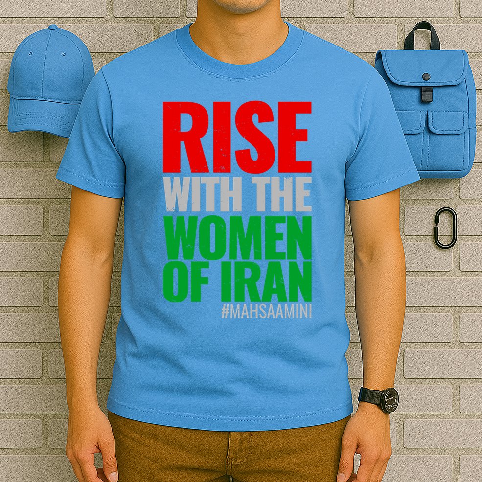 Rise With The Women Of Iran #Mahsa Amini T-Shirt