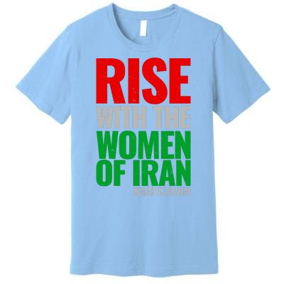 Rise With The Women Of Iran #Mahsa Amini Premium T-Shirt