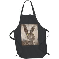Retro Who The Fck Is Alice Funny Rabbit Apron