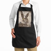 Retro Who The Fck Is Alice Funny Rabbit Apron
