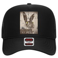 Retro Who The Fck Is Alice Funny Rabbit Hat