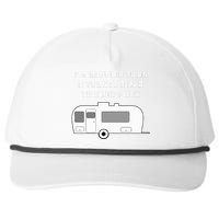 Redneck White Trash Happier Than Tornado In Trailer Park Snapback Five-Panel Rope Hat