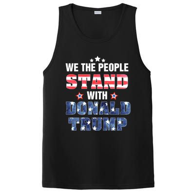 Rmmw We The People Stand With Donald Trump 4th Of July Gift PosiCharge Competitor Tank