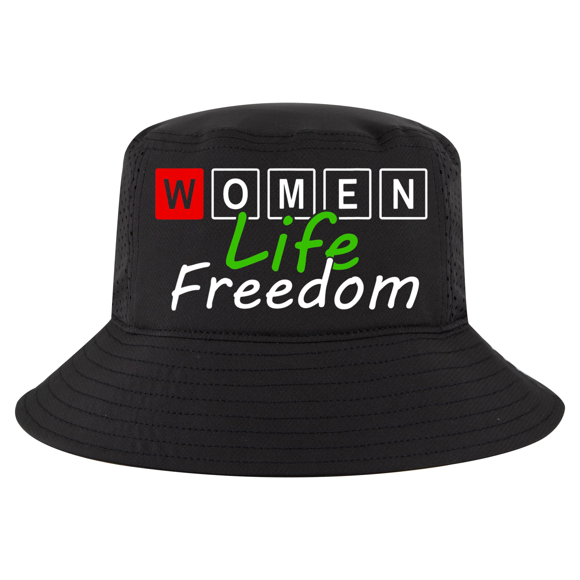 RISE WITH THE WOMEN OF IRAN Women Life Freedom Outfit Cool Comfort Performance Bucket Hat