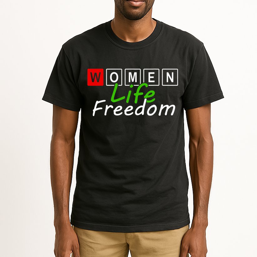 RISE WITH THE WOMEN OF IRAN Women Life Freedom Outfit Tall T-Shirt