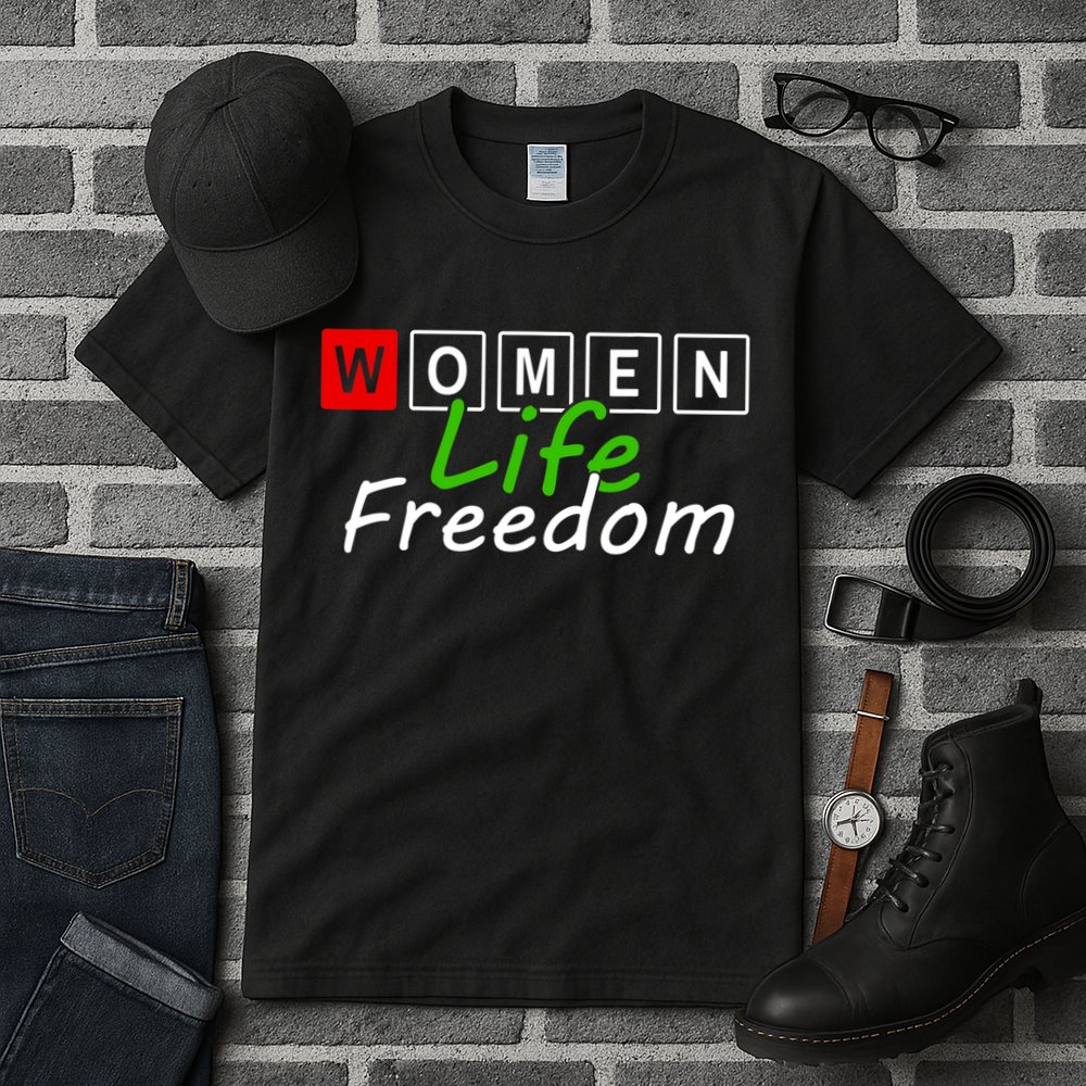 RISE WITH THE WOMEN OF IRAN Women Life Freedom Outfit Tall T-Shirt