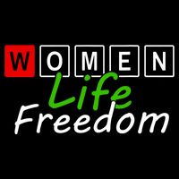 RISE WITH THE WOMEN OF IRAN Women Life Freedom Outfit Button