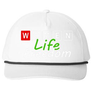 RISE WITH THE WOMEN OF IRAN Women Life Freedom Outfit Snapback Five-Panel Rope Hat