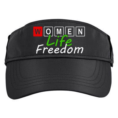 RISE WITH THE WOMEN OF IRAN Women Life Freedom Outfit Adult Drive Performance Visor