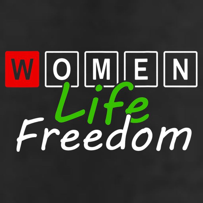 RISE WITH THE WOMEN OF IRAN Women Life Freedom Outfit Beanie