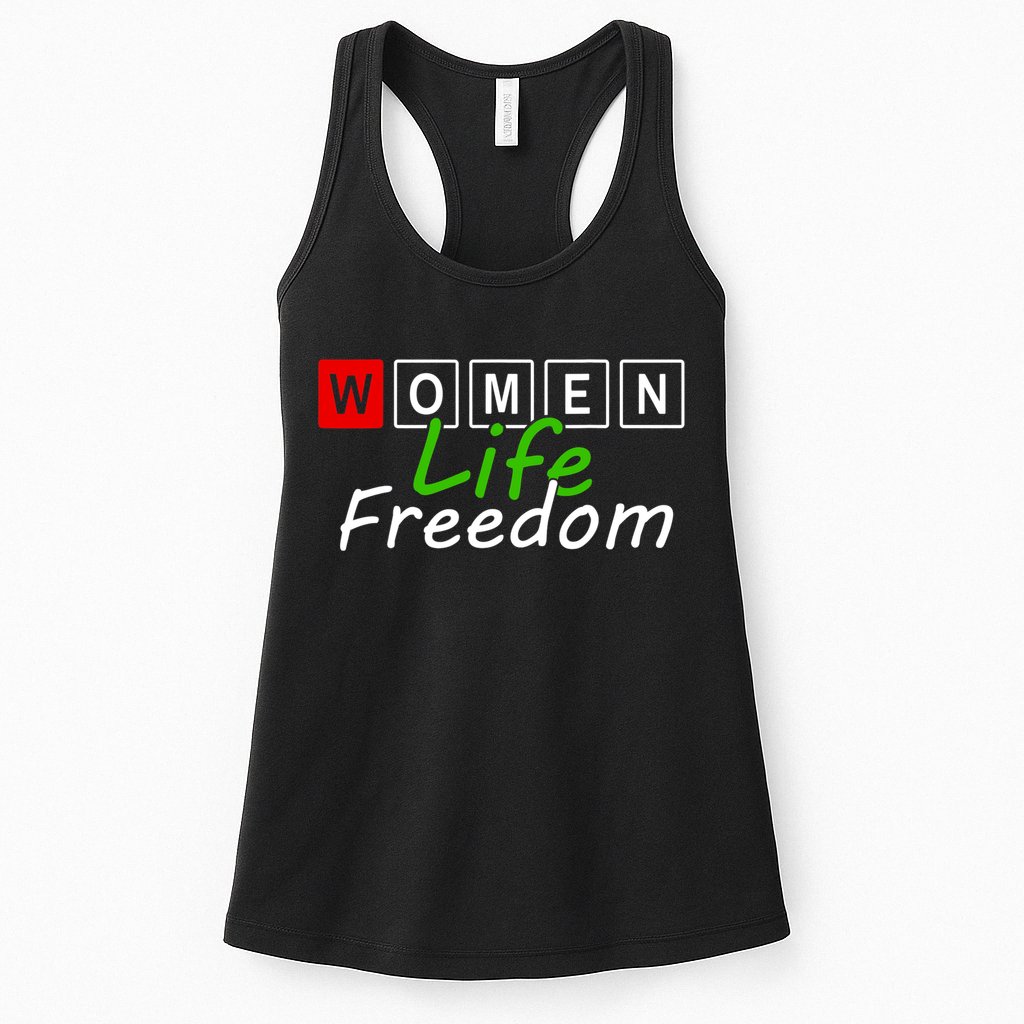 RISE WITH THE WOMEN OF IRAN Women Life Freedom Outfit Womens Tank Top