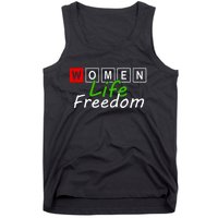 RISE WITH THE WOMEN OF IRAN Women Life Freedom Outfit Tank Top