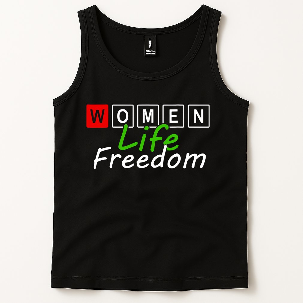 RISE WITH THE WOMEN OF IRAN Women Life Freedom Outfit Tank Top