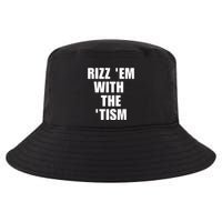 RizzEm With The Tism Funny Saying Cool Comfort Performance Bucket Hat