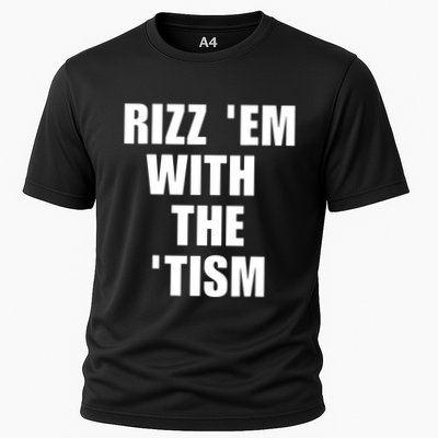RizzEm With The Tism Funny Saying Performance Shirt