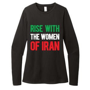 Rise With The Women Of Iran IranIran Womens CVC Long Sleeve Shirt