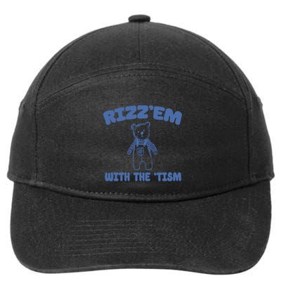 Rizzem With The Tism 7-Panel Snapback Hat