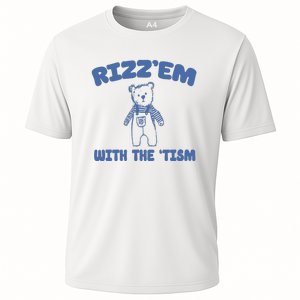 Rizzem With The Tism Cooling Performance Crew T-Shirt