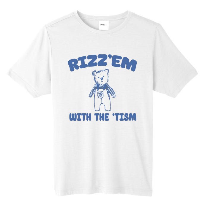 Rizzem With The Tism Tall Fusion ChromaSoft Performance T-Shirt