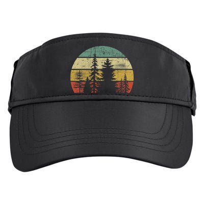 Retro Wildlife Trees Outdoors Nature Forest Adult Drive Performance Visor