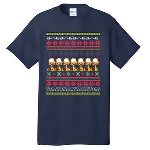 Red Wine Ugly Christmas Tall T-Shirt