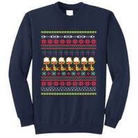 Red Wine Ugly Christmas Tall Sweatshirt