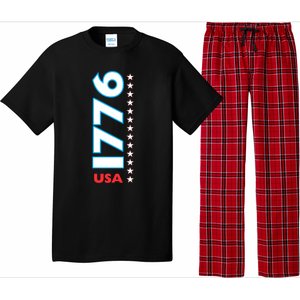 Revolutionary War Usa Patriotic Parade Day Route Gift Pajama Set