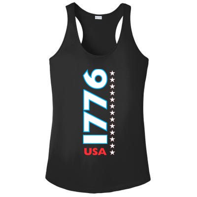 Revolutionary War Usa Patriotic Parade Day Route Funny Gift Ladies PosiCharge Competitor Racerback Tank