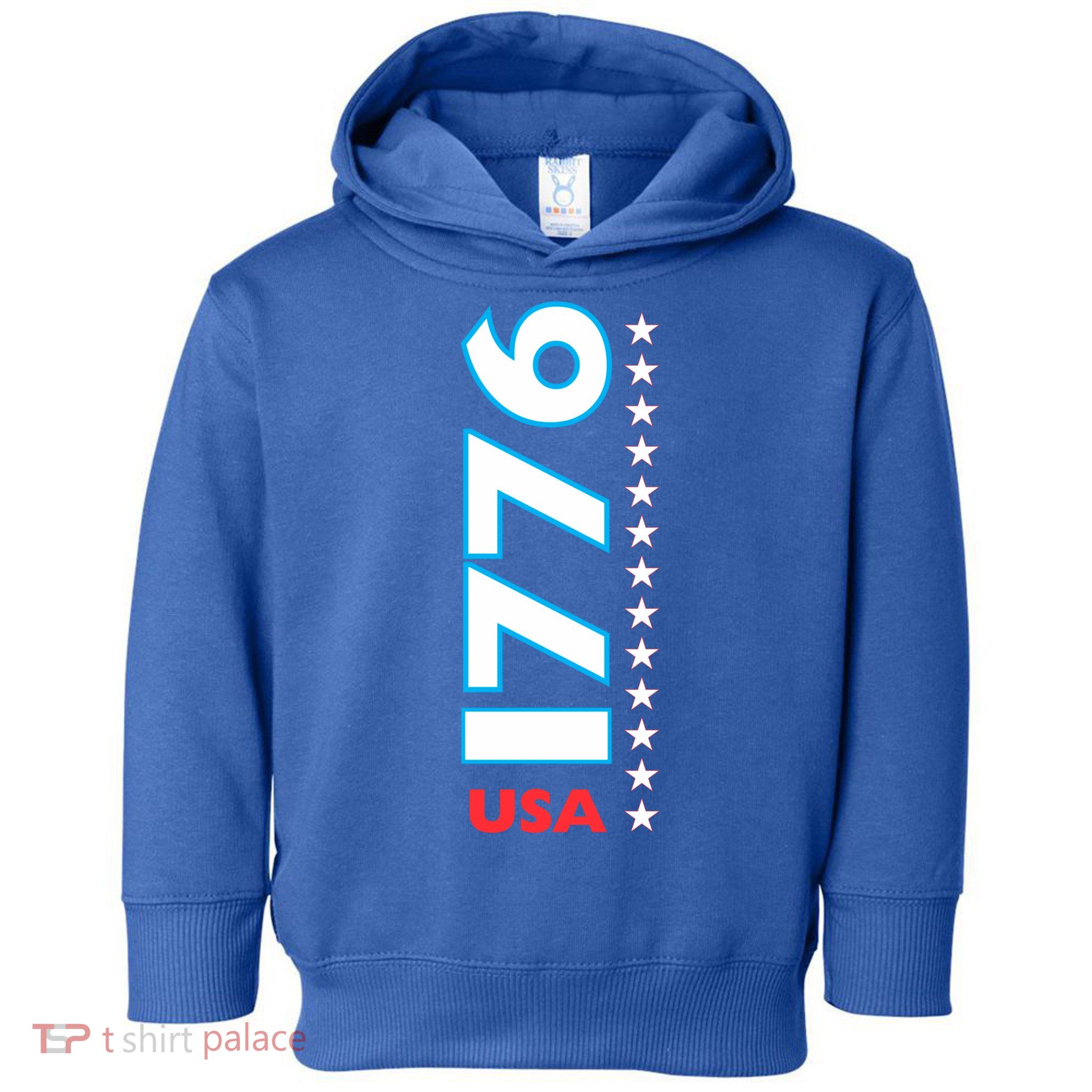 Revolutionary War Usa Patriotic Parade Day Route Funny Gift Toddler Hoodie