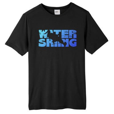 Retro Waterskiing Vintage Water Ski Skiing Sport Waterski Cute Gift Tall Fusion ChromaSoft Performance T-Shirt