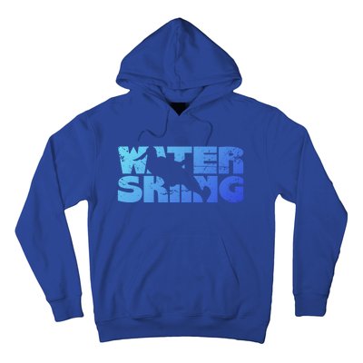 Retro Waterskiing Vintage Water Ski Skiing Sport Waterski Cute Gift Hoodie