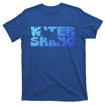 Retro Waterskiing Vintage Water Ski Skiing Sport Waterski Cute Gift T-Shirt