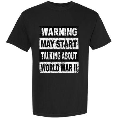 Retro World War Two Ww2 History Teacher Garment-Dyed Heavyweight T-Shirt