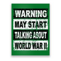 Retro World War Two Ww2 History Teacher Poster