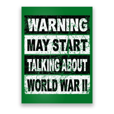 Retro World War Two Ww2 History Teacher Poster