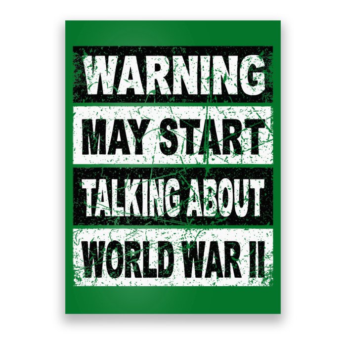 Retro World War Two Ww2 History Teacher Poster