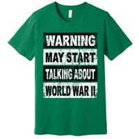 Retro World War Two Ww2 History Teacher Premium T-Shirt