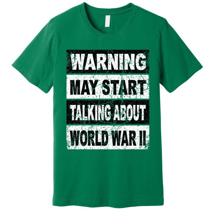 Retro World War Two Ww2 History Teacher Premium T-Shirt