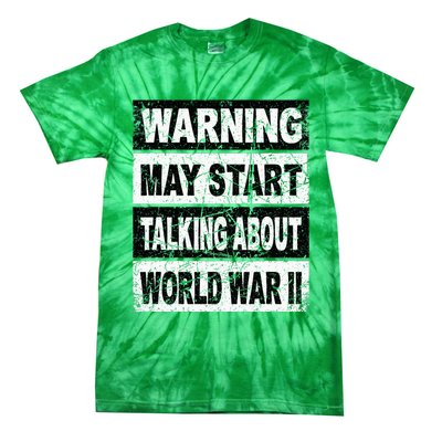 Retro World War Two Ww2 History Teacher Tie-Dye T-Shirt