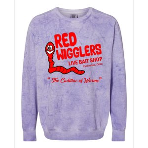 Red Wigglers WKRP In Cincinnati Colorblast Crewneck Sweatshirt