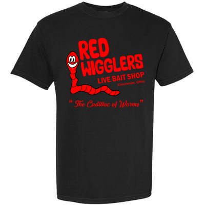 Red Wigglers WKRP In Cincinnati Garment-Dyed Heavyweight T-Shirt