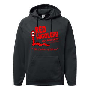 Red Wigglers WKRP In Cincinnati Performance Fleece Hoodie