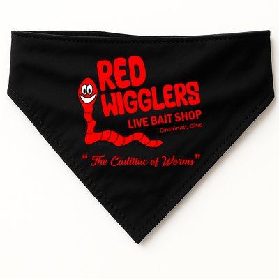 Red Wigglers WKRP In Cincinnati USA-Made Doggie Bandana