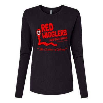 Red Wigglers WKRP In Cincinnati Womens Cotton Relaxed Long Sleeve T-Shirt