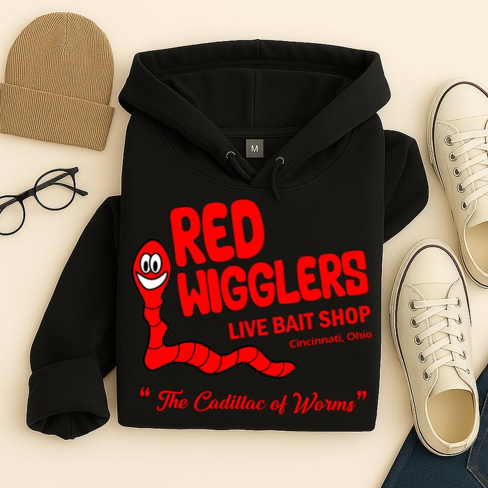 Red Wigglers WKRP In Cincinnati Hoodie