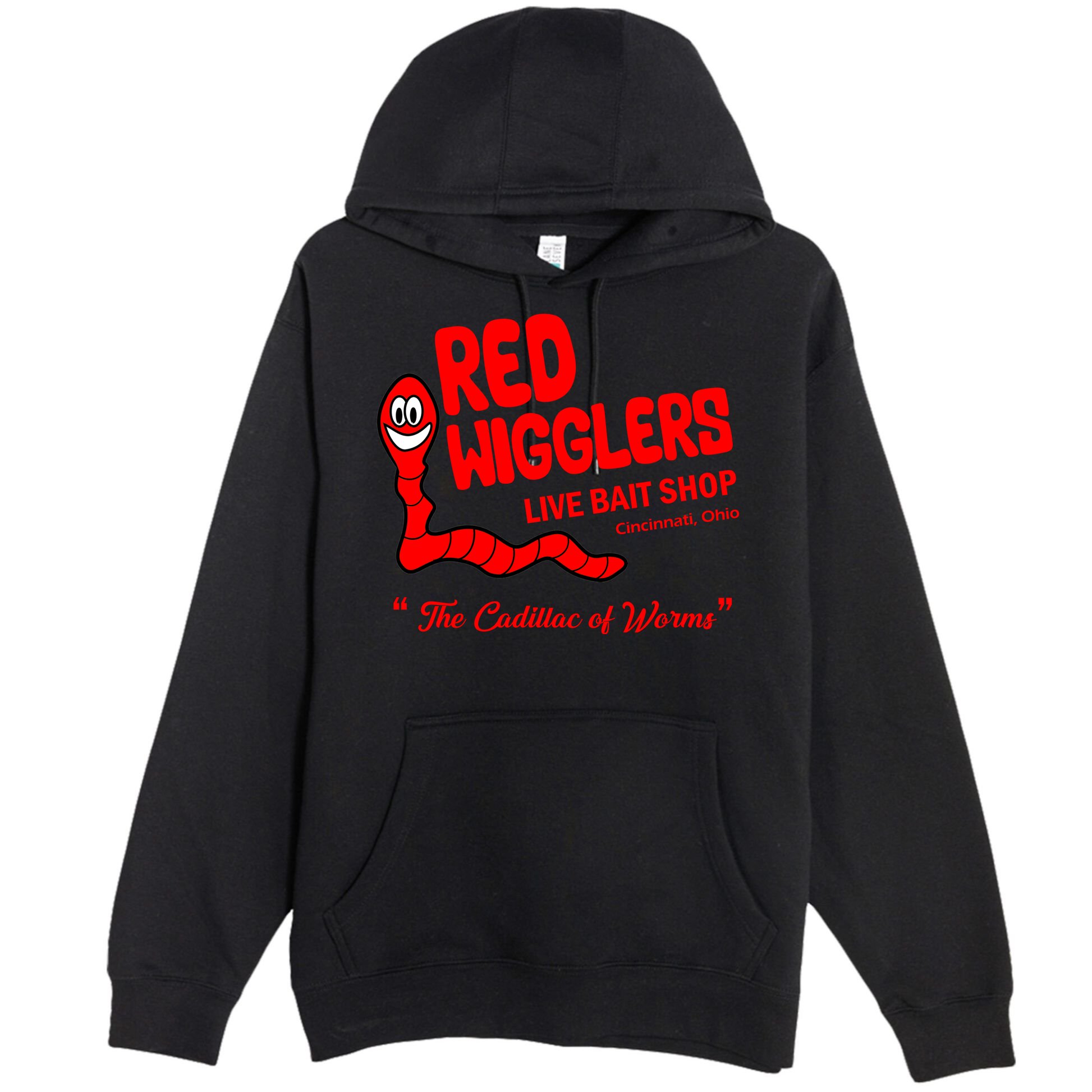 Red Wigglers WKRP In Cincinnati Premium Pullover Hoodie