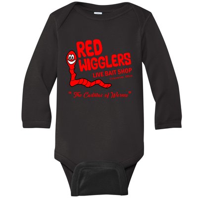 Red Wigglers WKRP In Cincinnati Baby Long Sleeve Bodysuit