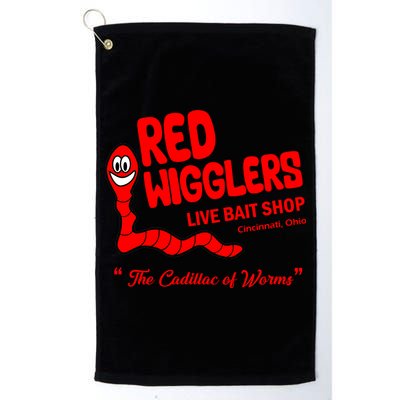 Red Wigglers WKRP In Cincinnati Golf Towel