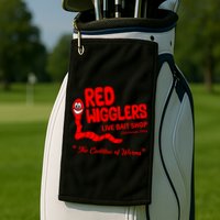 Red Wigglers WKRP In Cincinnati Golf Towel