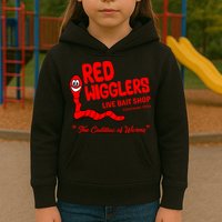 Red Wigglers WKRP In Cincinnati Kids Hoodie